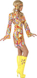 Paisley Hippie Damen Kostüm