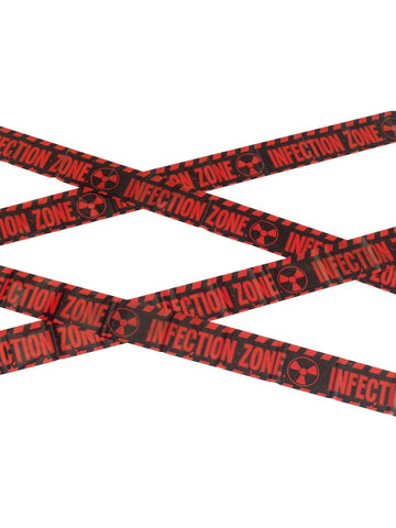 Infektion Zone Tape Deko
