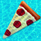 Grosse Luftmatratze - Pizza-Design