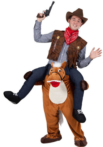 Carry Me Pferd Huckepack Fasnacht Kostüm