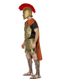 Roman soldier costume in gold