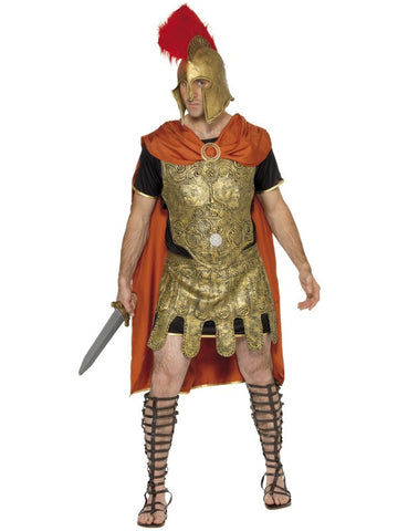 Costume de soldat romain en or