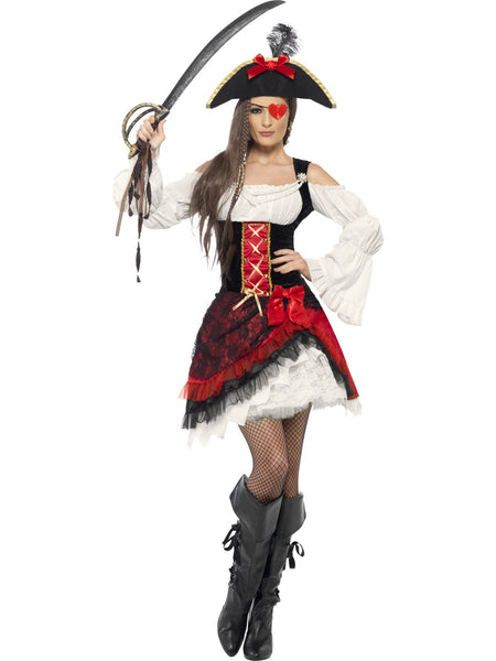 Glamouröse Piratin Kostüm