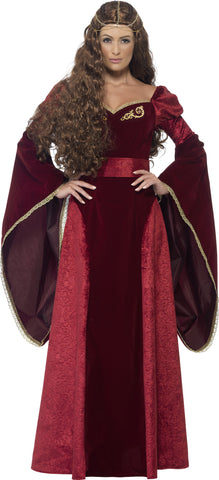 Medieval queen costume