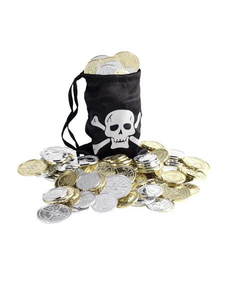 Pirate gold coins