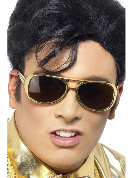 Elvis Sonnenbrille Gold