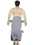Smiffys Menschenfressender Hai Herrenkostüm mit Hai Bodysuit 