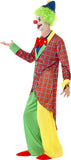 Costume da clown da circo (deluxe)