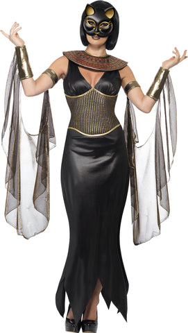 Bastet cat goddess costume