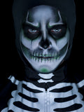 Glow in the Dark Skelett Makeup