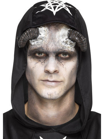 Prothetischer Latexteufel Horn (schwarz) - schritt 5