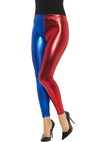 Harlequin Cosplay Leggings (Metallic)