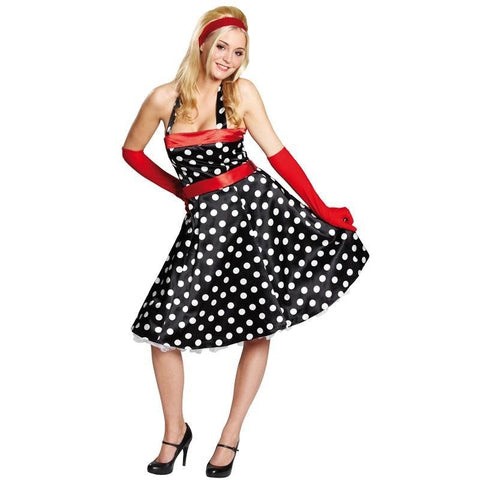 50s halter neck dress