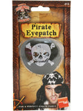 Pirate eye patch black