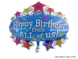 "Happy Birthday" Folienballon