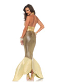 Goldene Meerjungfrau Kostüm