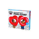 XL swimming rings"two hearts"