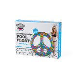 Swimming ring peace sign