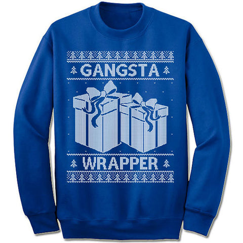 Gangsta Wrapper Ugly Christmas Sweater