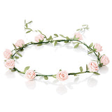 Flower hair wreath - various colors