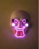 LED Saw Maske Halloween Electric Wire EL Wire
