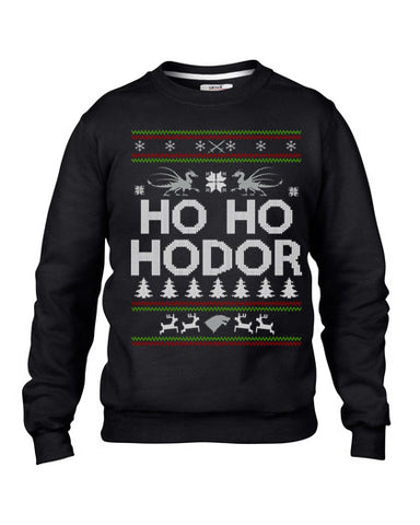 Ho Ho Hodor Ugly Christmas Sweater