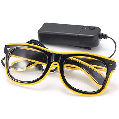 LED Brille EL wire glasses