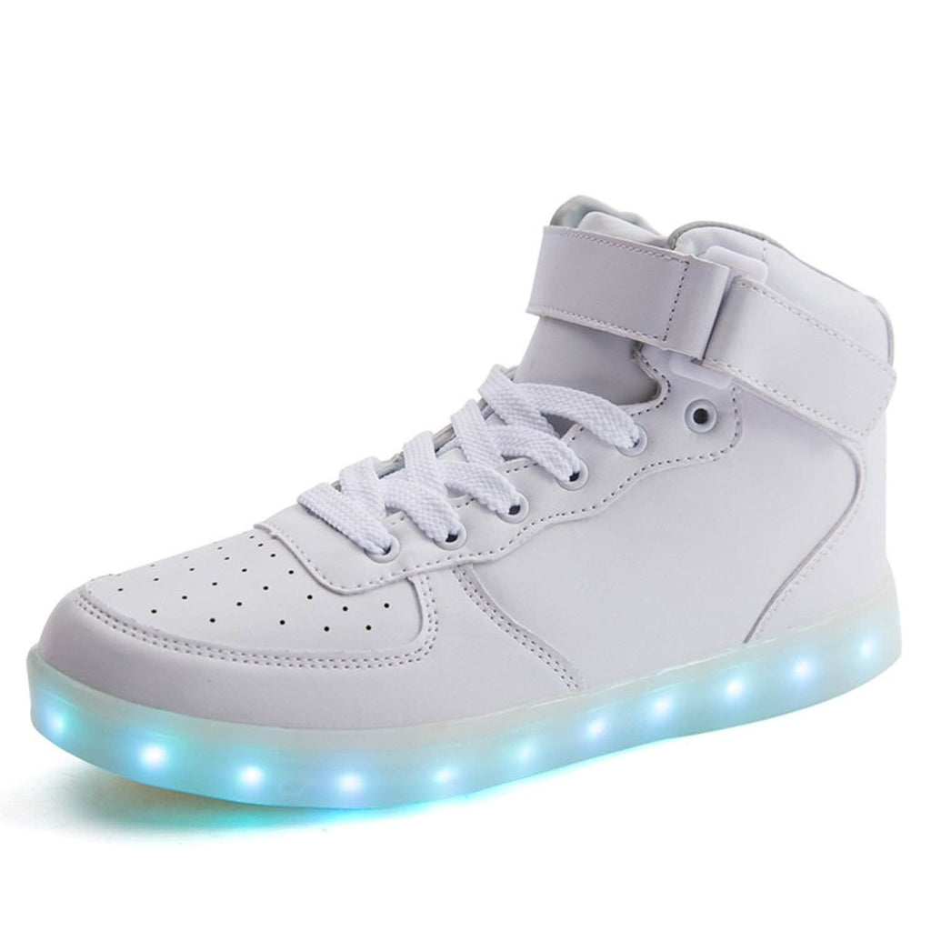 Scarpe LED Bianco Hightop (UNISEX)1