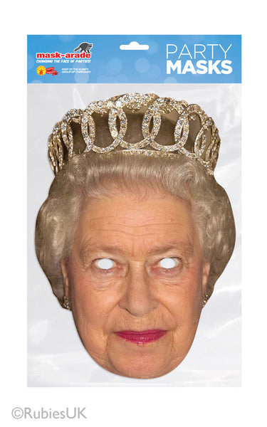Queen Elizabeth Celebrity Maske Rubies Mask-arade