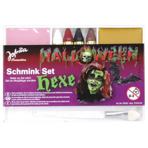 Halloween Schmink Set Hexe Makeup