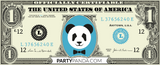 Panda Money 500 Dollar Noten