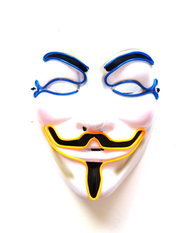 Maschera LED Vendetta