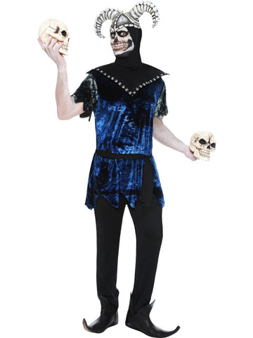 Evil court jester costume