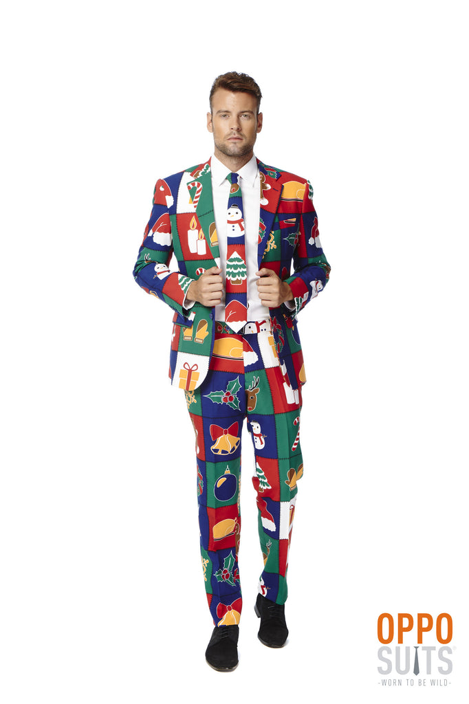 Opposuits Quilty Pleasure Weihnachts Anzug